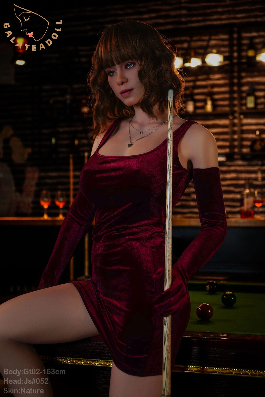 Bambola del sesso del Nevada (Galatea Doll 163 cm Coppa D #052 Silicone)