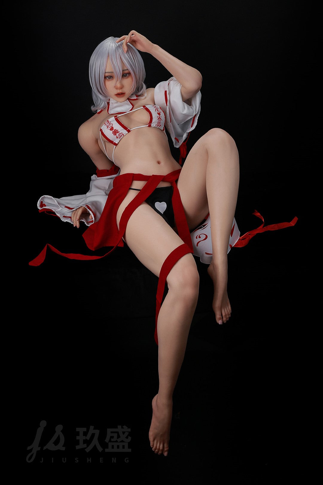 Kaya poupée sexuelle (Jiusheng 156 cm bonnet B #56B silicone)