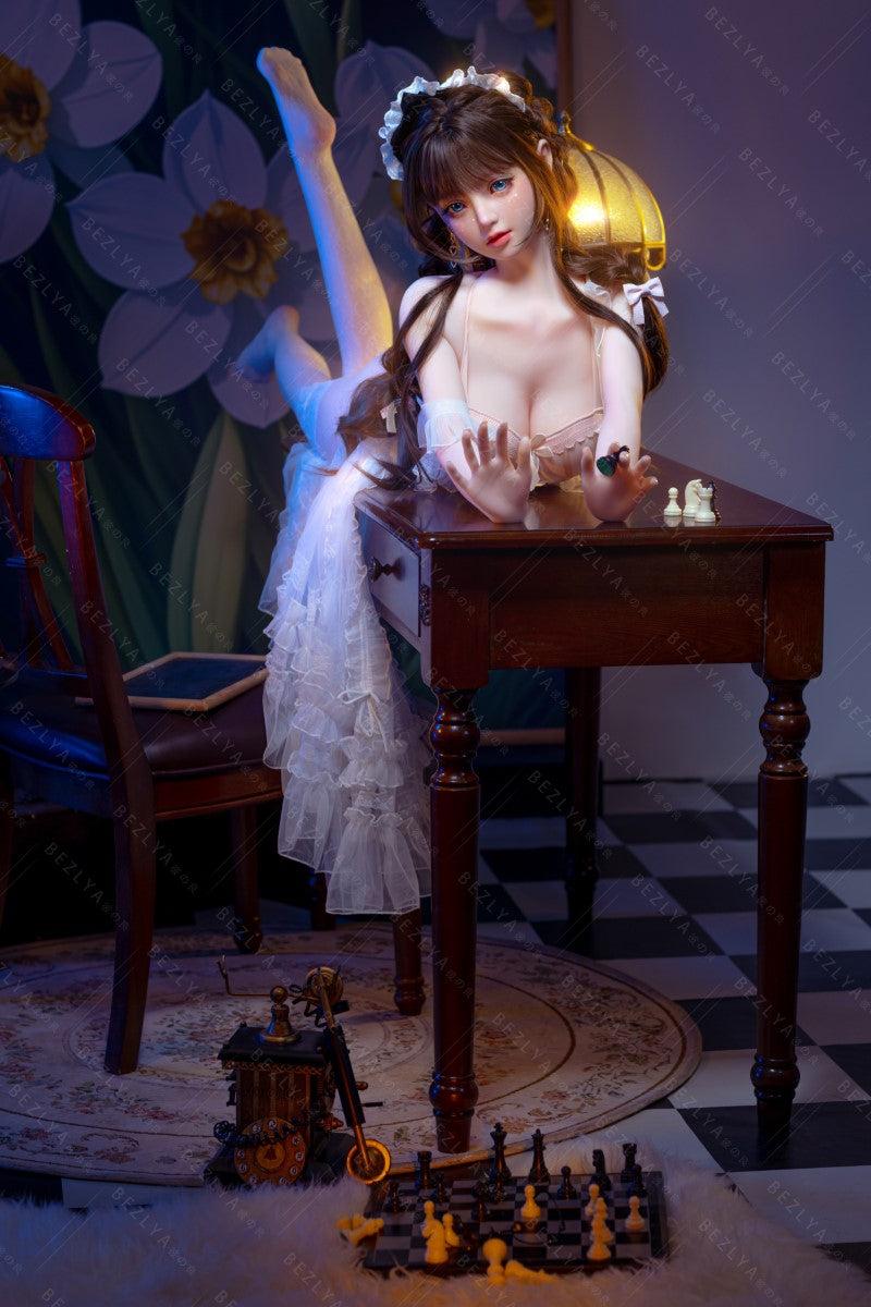 Bambola del sesso Campanula (Bezlya Doll Coppa D da 149 cm 2.0 TPE+silicone)