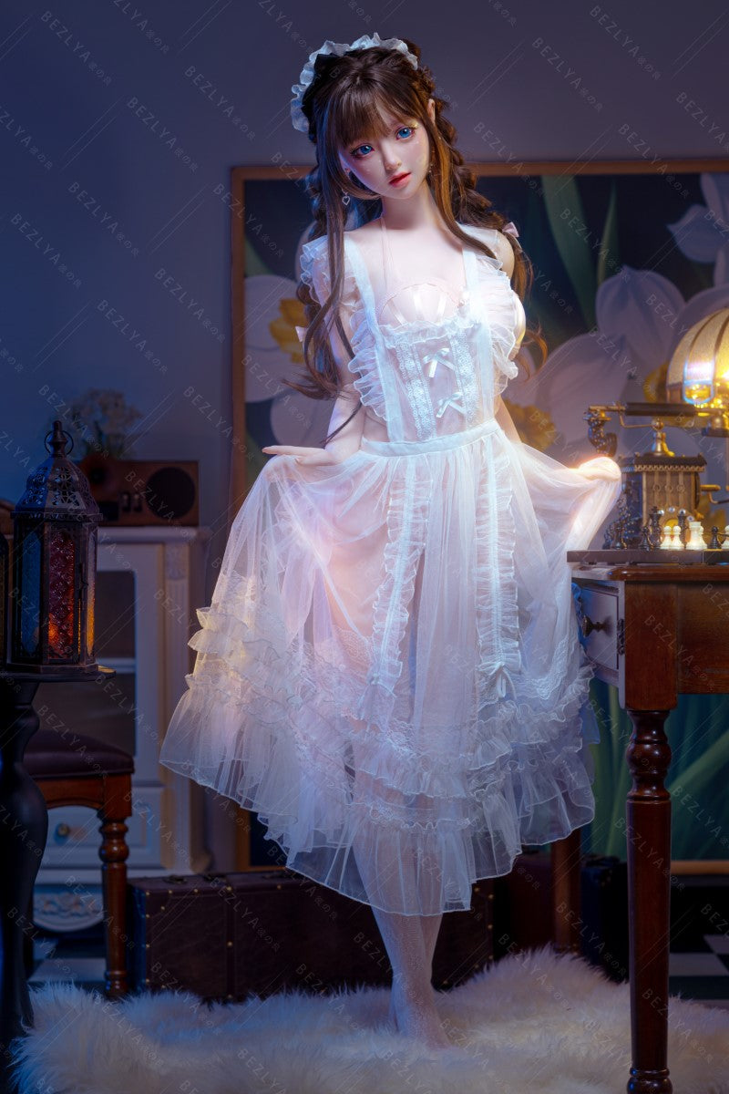 Bambola del sesso Campanula (Bezlya Doll Coppa D da 149 cm 2.0 TPE+silicone)