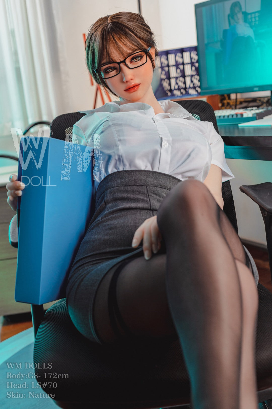 Harlow poupée sexuelle (WM-Doll 172cm F-Cup # LS70 TPE)