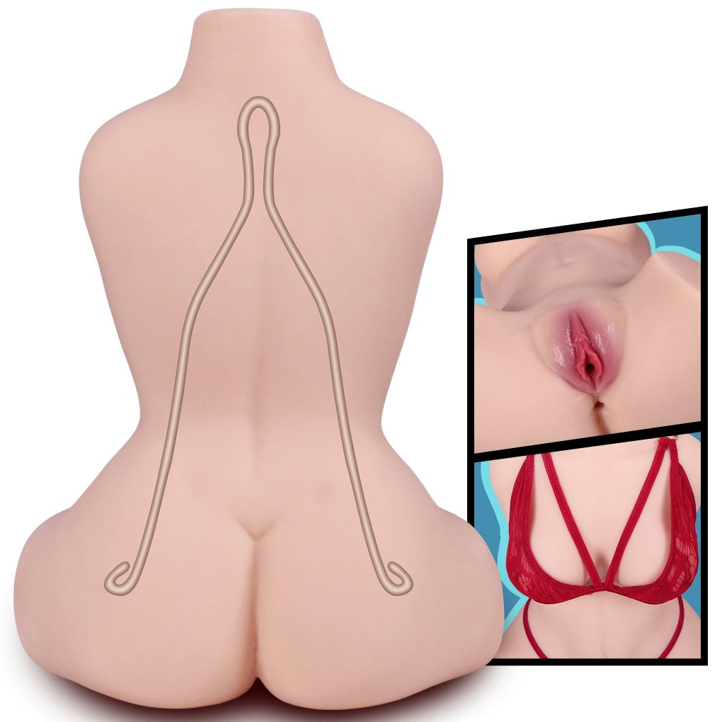 Torso sinuoso (EL-Doll TPE coppa C da 46 cm) EXPRESS
