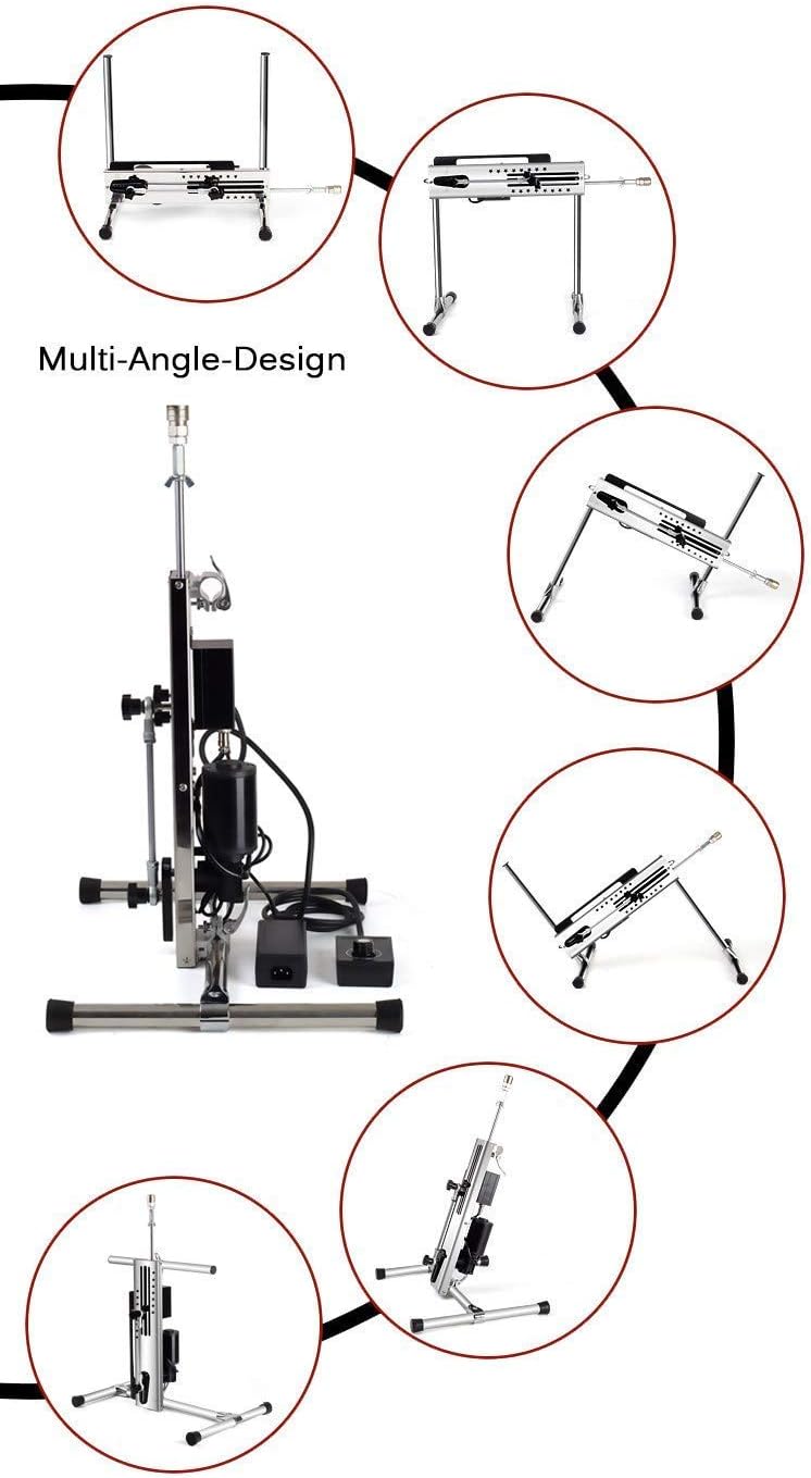 Professional Sex Machine with Adjustable Speed ​​& Dual Control - 120W Motor