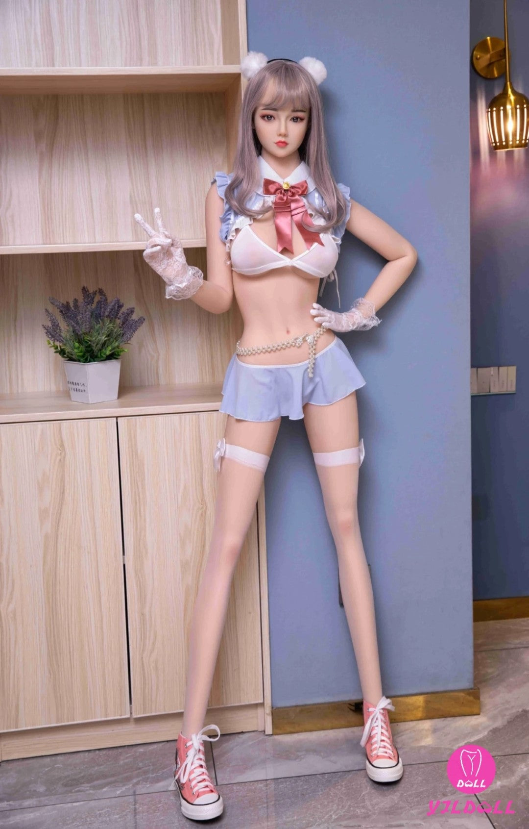 Bambola reale del sesso (YJL Doll Coppa D da 148 cm n. 288 TPE+silicone)