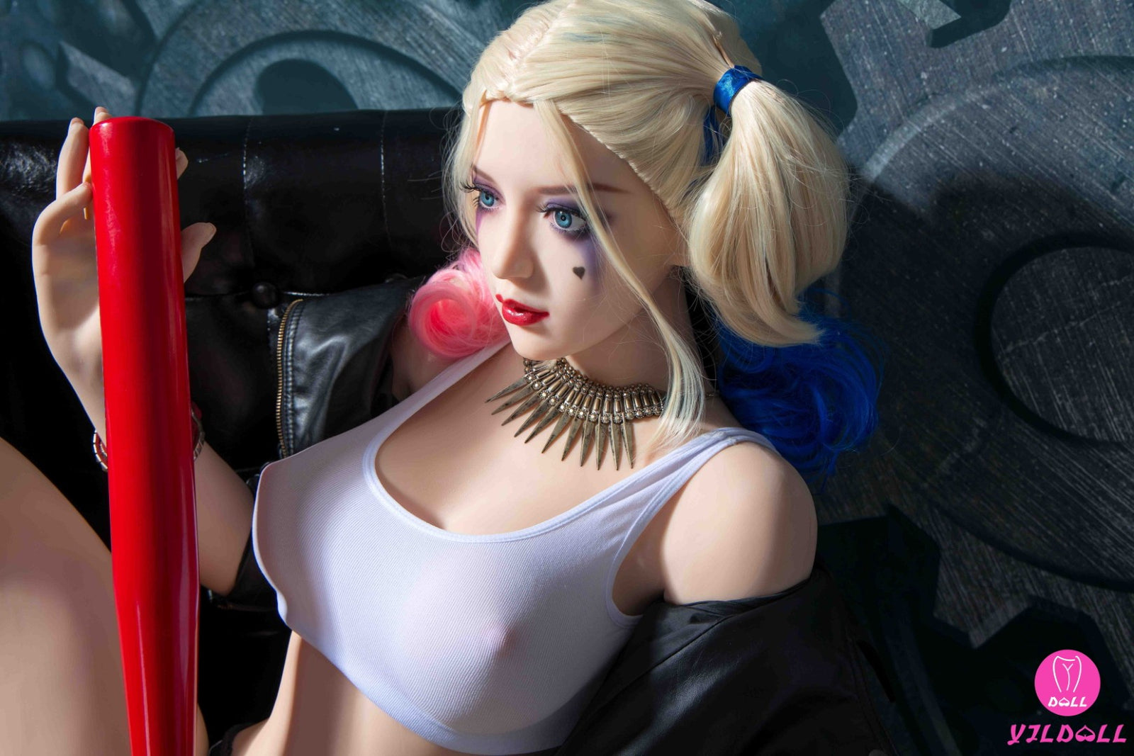 Bambola del sesso di Harley Quinn (YJL Doll Coppa C da 168 cm n. 31 TPE)