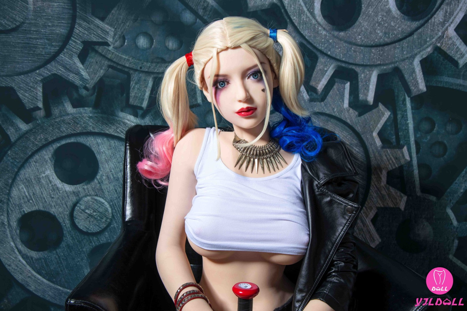 Bambola del sesso di Harley Quinn (YJL Doll Coppa C da 168 cm n. 31 TPE)