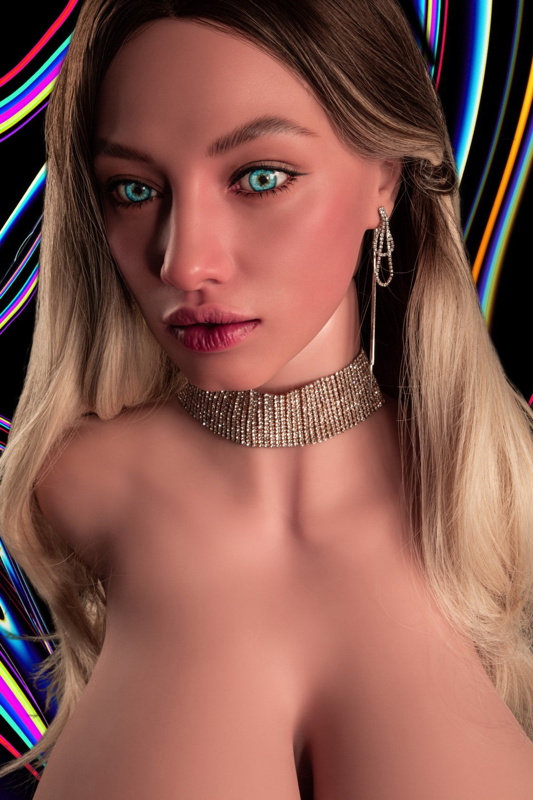 Sola Torso bambola del sesso (Climax Doll Pro 110 cm Coppa L TPE+Silicone)