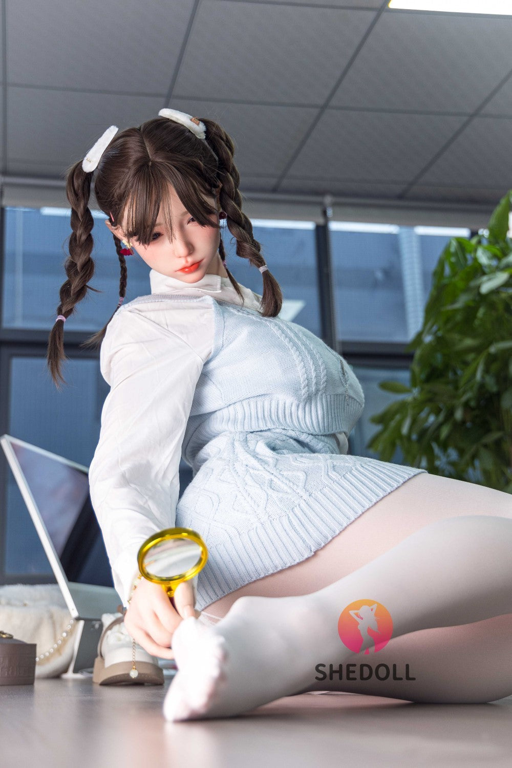 Cheryl bambola del sesso (SHEDOLL Coppa E da 165 cm #SH045 Silicone)