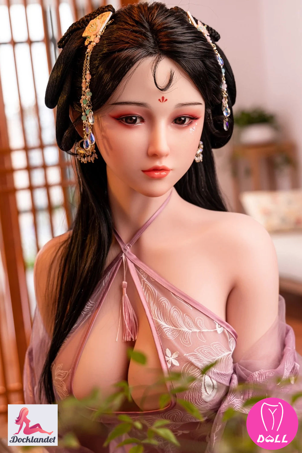 Emerie bambola del sesso (YJL Doll Coppa D da 165 cm n. 431 TPE+silicone)