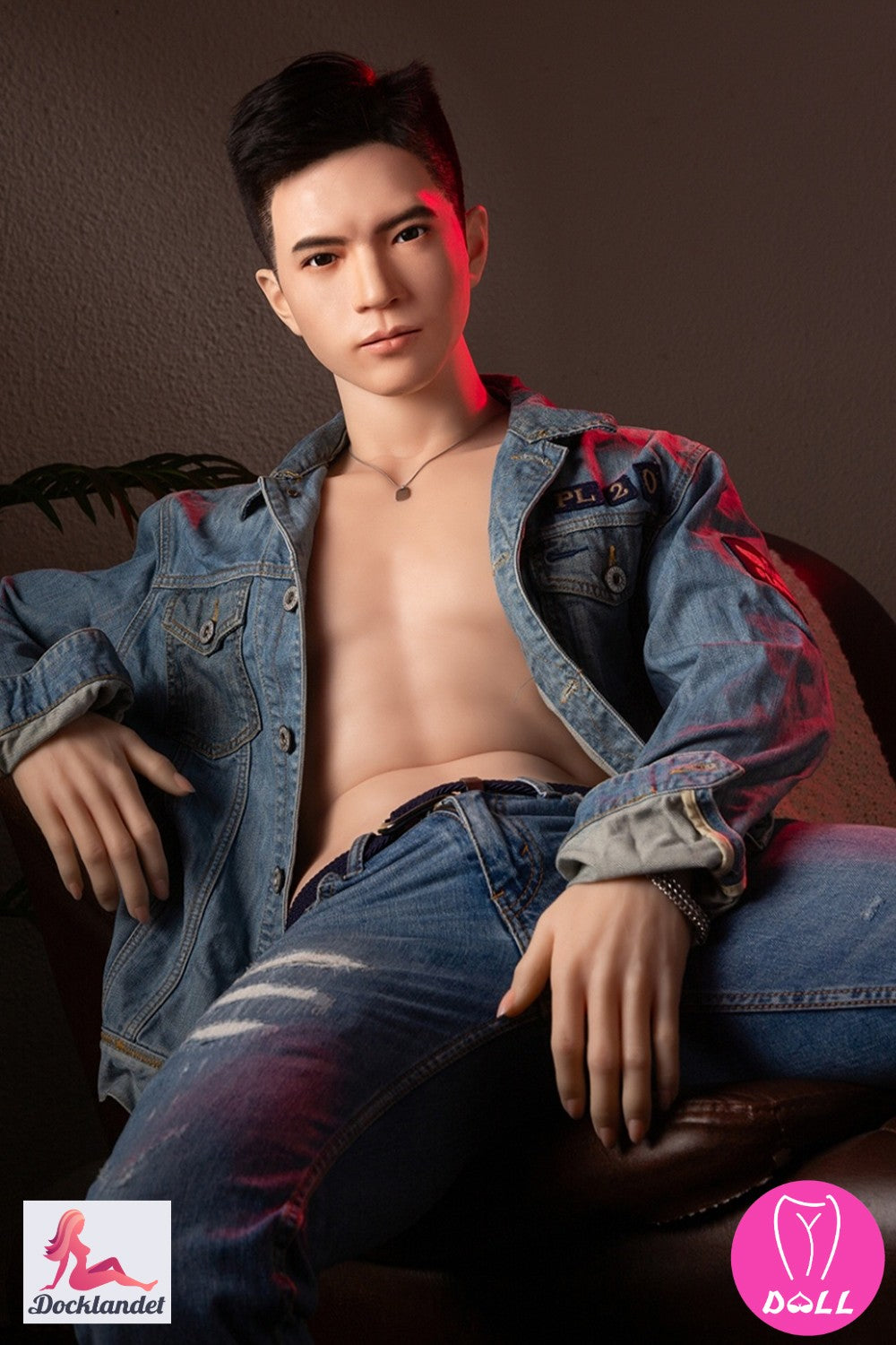 Edward bambola del sesso maschile (YJL Doll 177 cm MD018 Silicone)