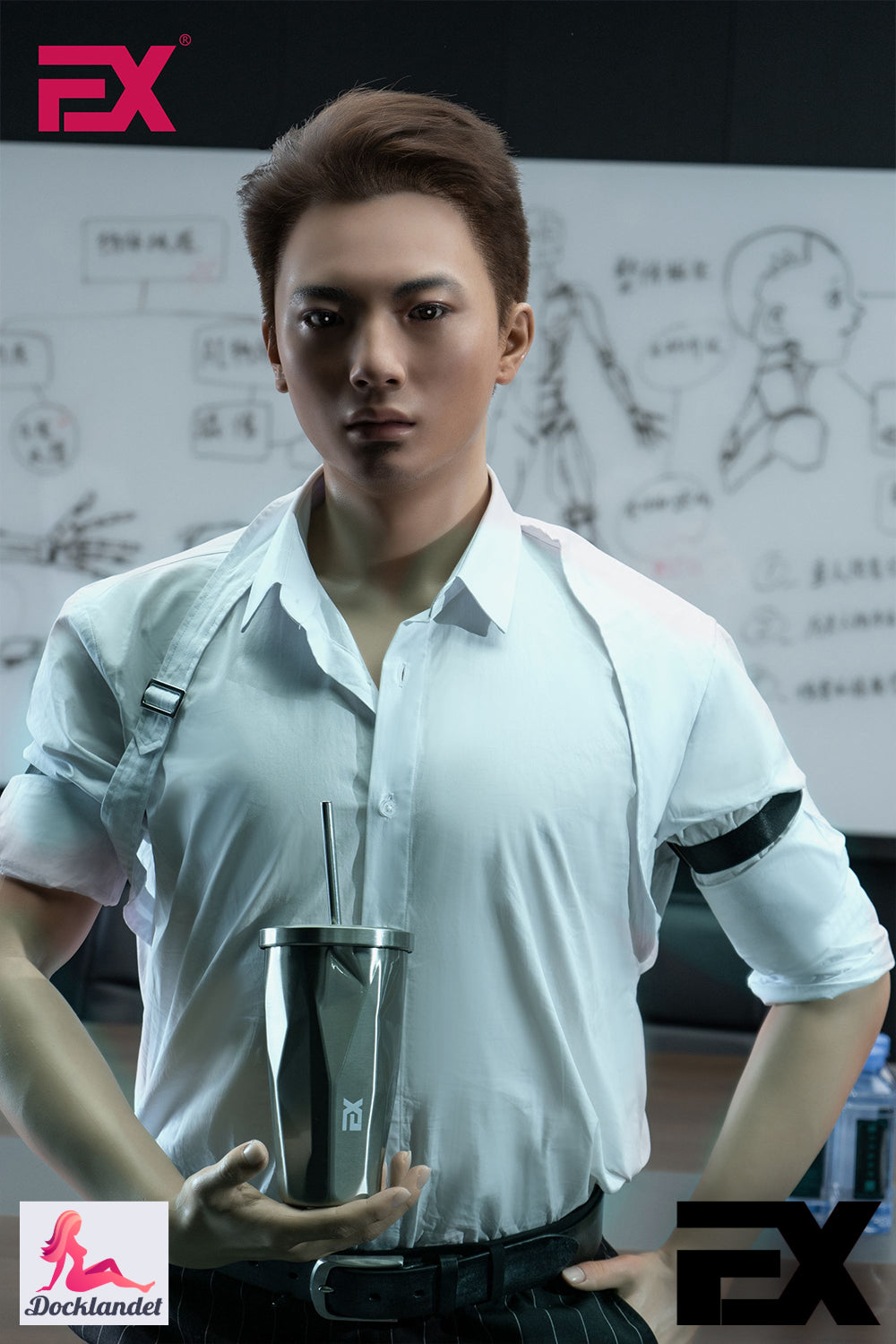 Kevin bambola del sesso maschile (EXDoll 173 cm #Exclone Silicone)