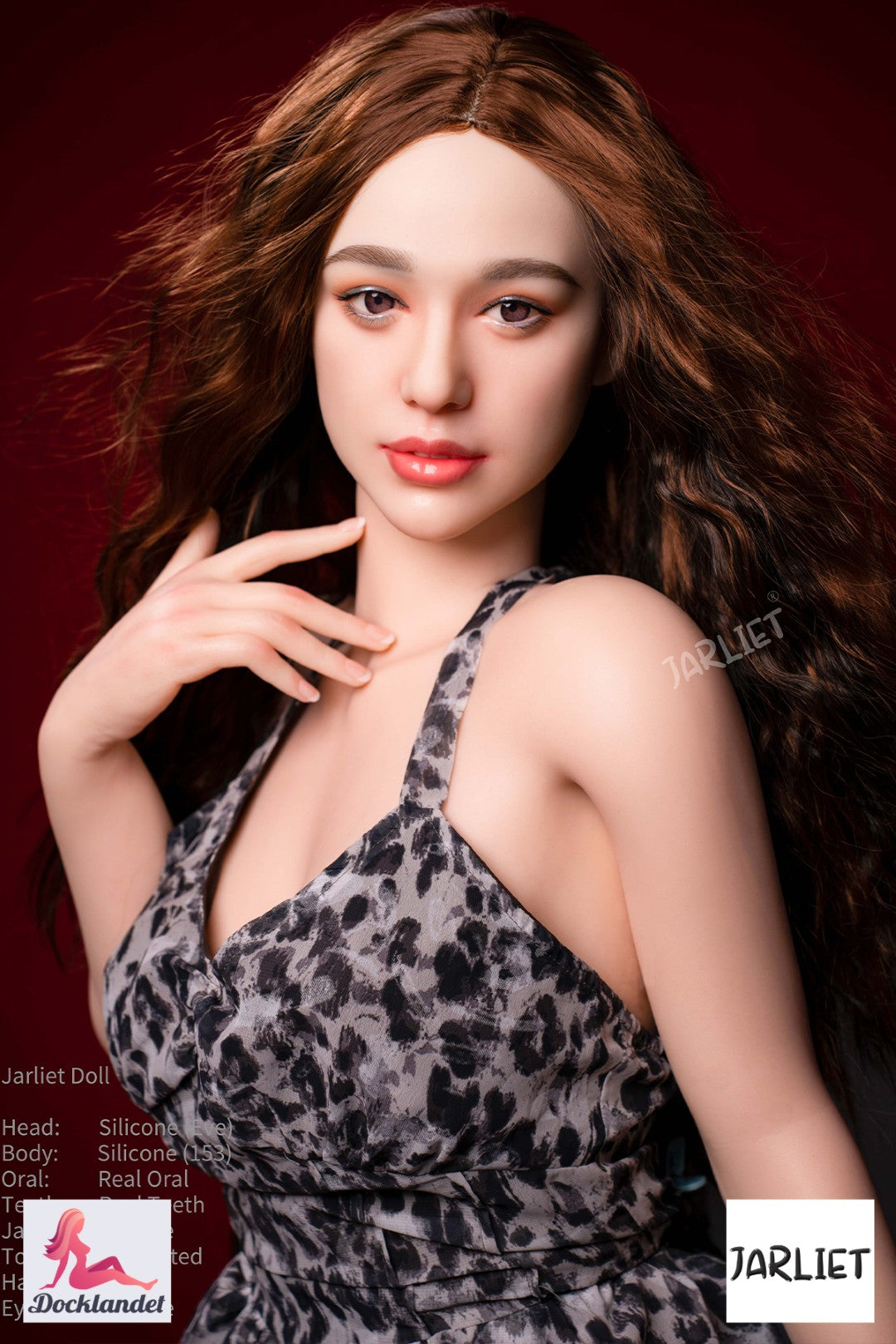 Eva bambola del sesso (Jarliet 153 cm Coppa C in silicone)