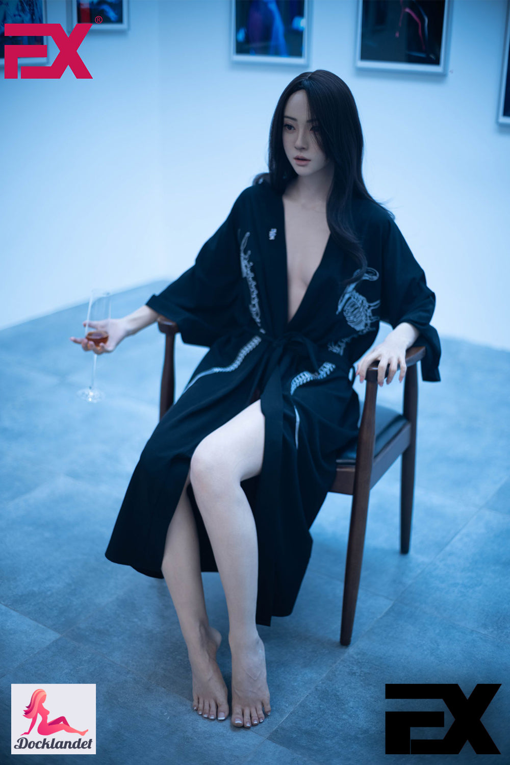 Jie Clone bambola del sesso (EXDoll 166 cm Coppa B #Exclone Silicone)