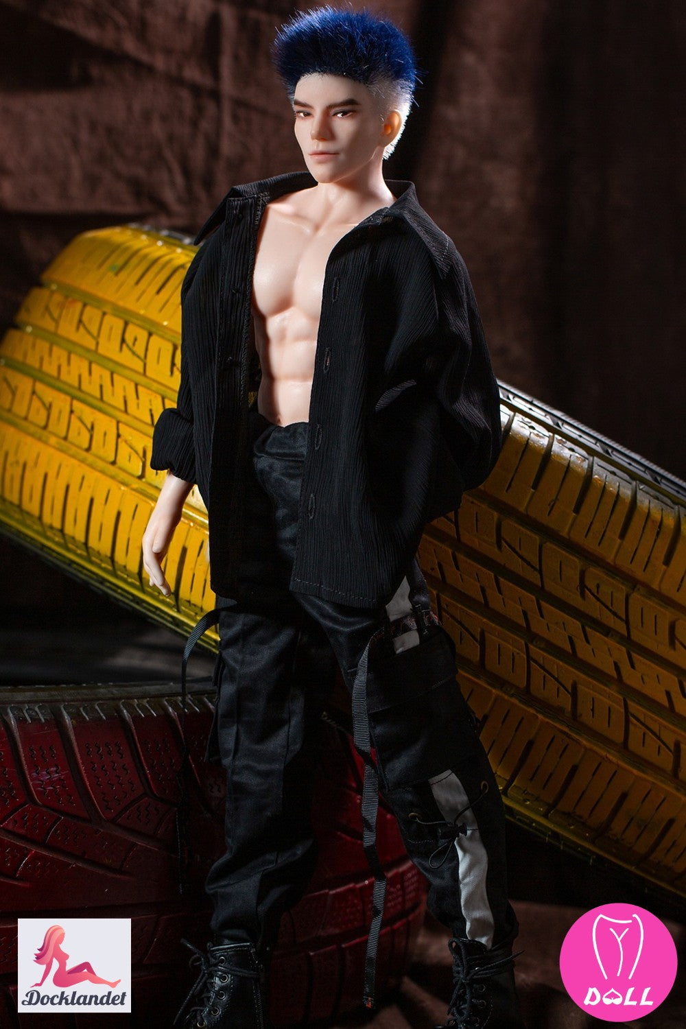 Paul bambola del sesso maschile (YJL Doll 62 cm MD015 Silicone)