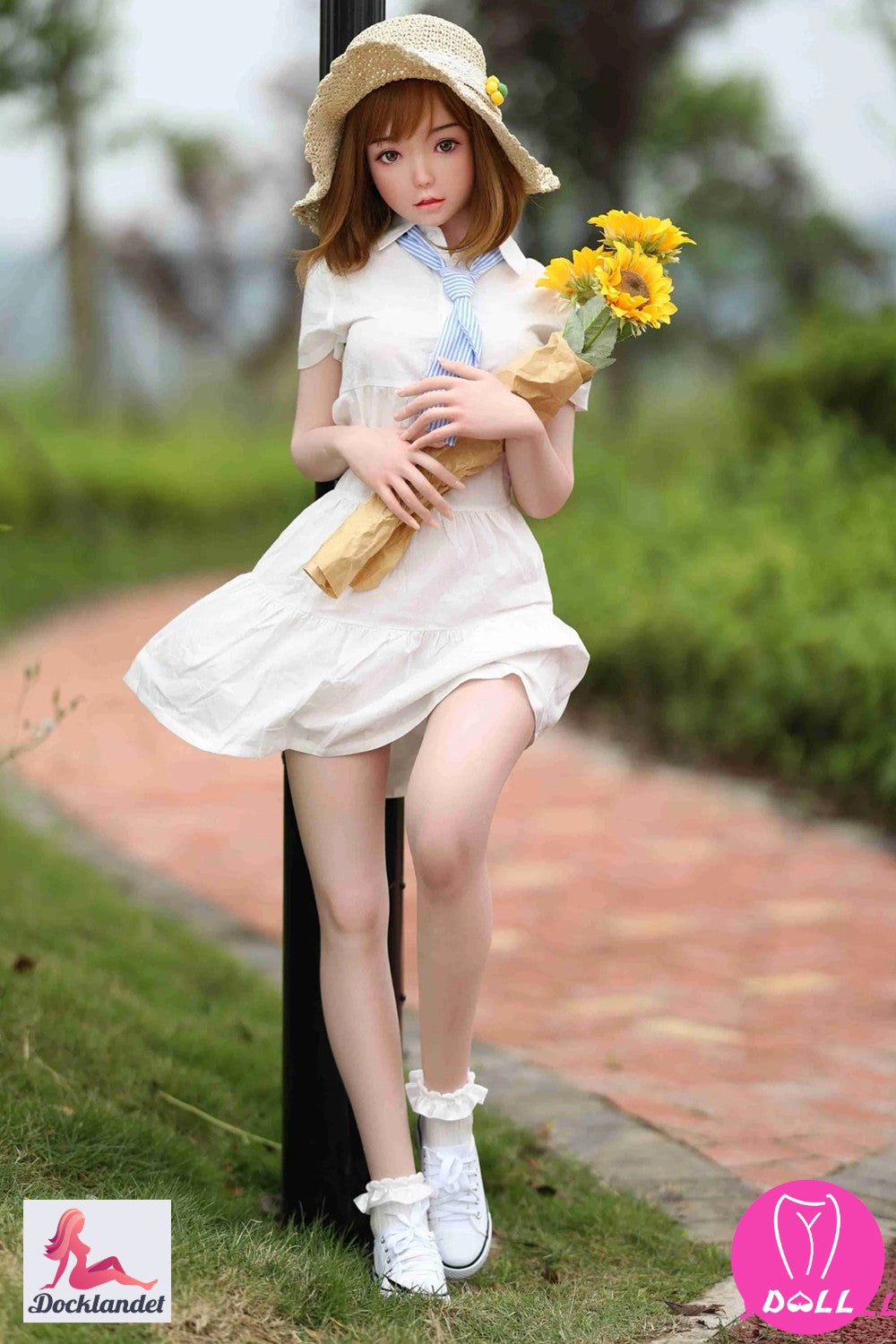 Liliane poupée sexuelle (YJL Doll Bonnet C 148 cm #315 TPE+Silicone)