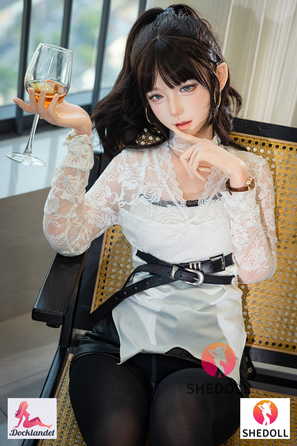 Lina sexpuppe (SHEDOLL 152 cm a-cup #SH202 2.0 Silikon)