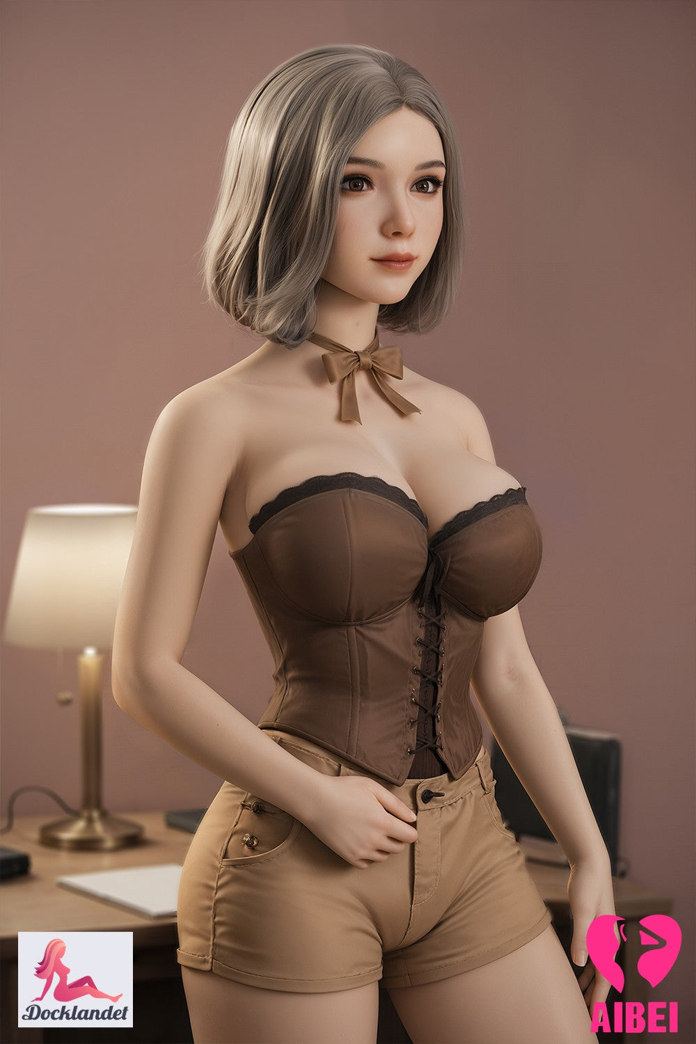 Delorès poupée sexuelle (Aibei Doll 153 cm N-Cup #AB17 TPE+Silicone)