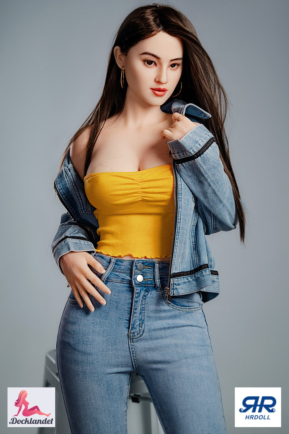 Kristall sexpuppe (HRDoll 165cm C-cup #R13 Silikon)