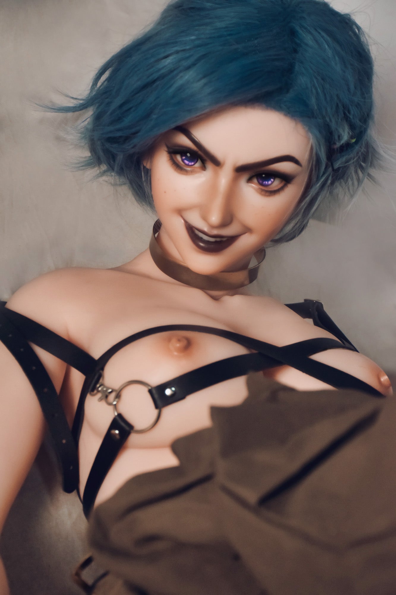 Kinsley Clark bambola del sesso (Elsa Babe 165 cm AHC007 Silicone)