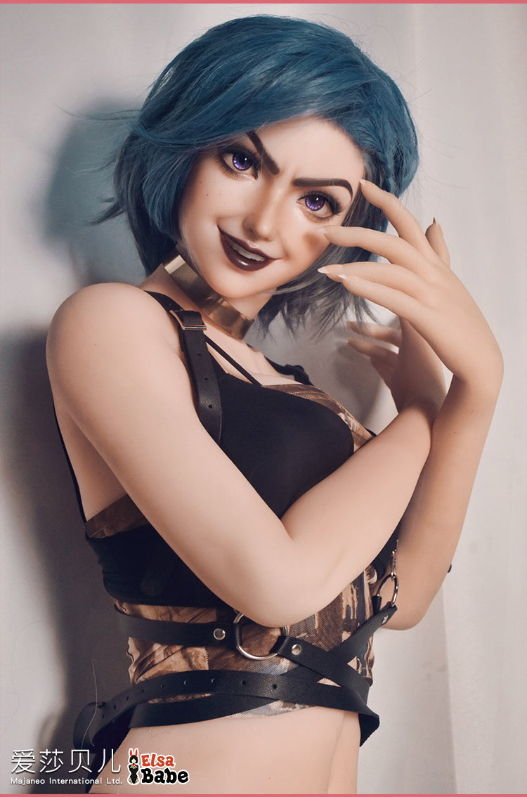 Kinsley Clark bambola del sesso (Elsa Babe 165 cm AHC007 Silicone)