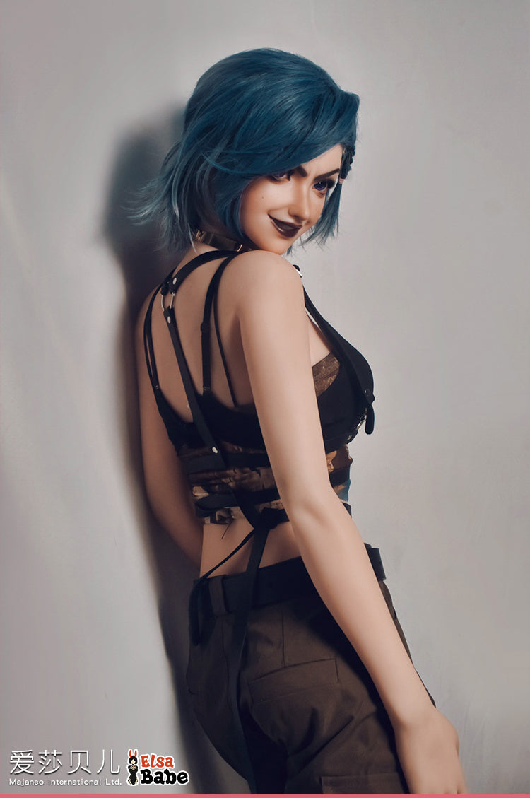 Kinsley Clark bambola del sesso (Elsa Babe 165 cm AHC007 Silicone)