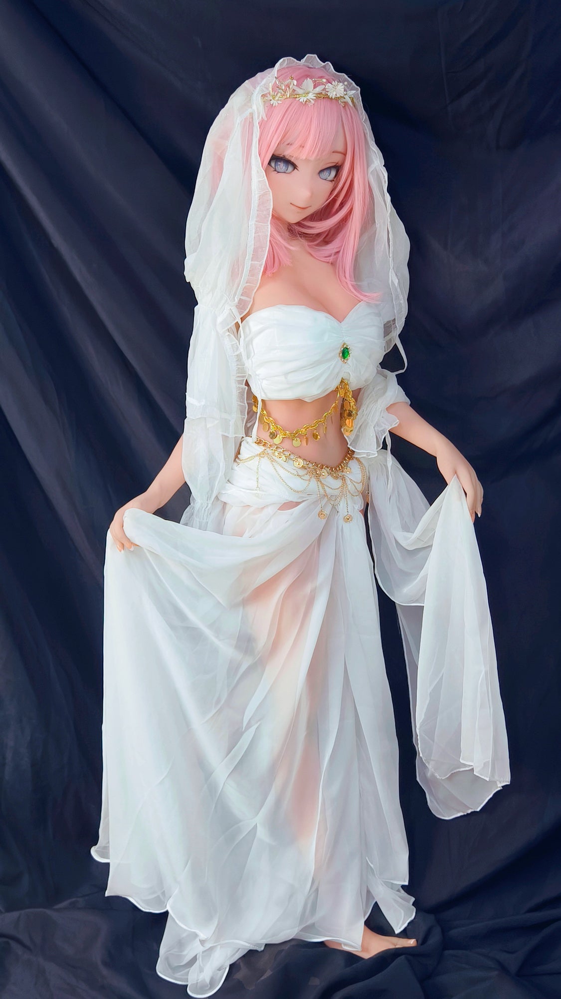 Aihara Marai bambola del sesso (Elsa Babe 148 cm RAD009 Silicone)