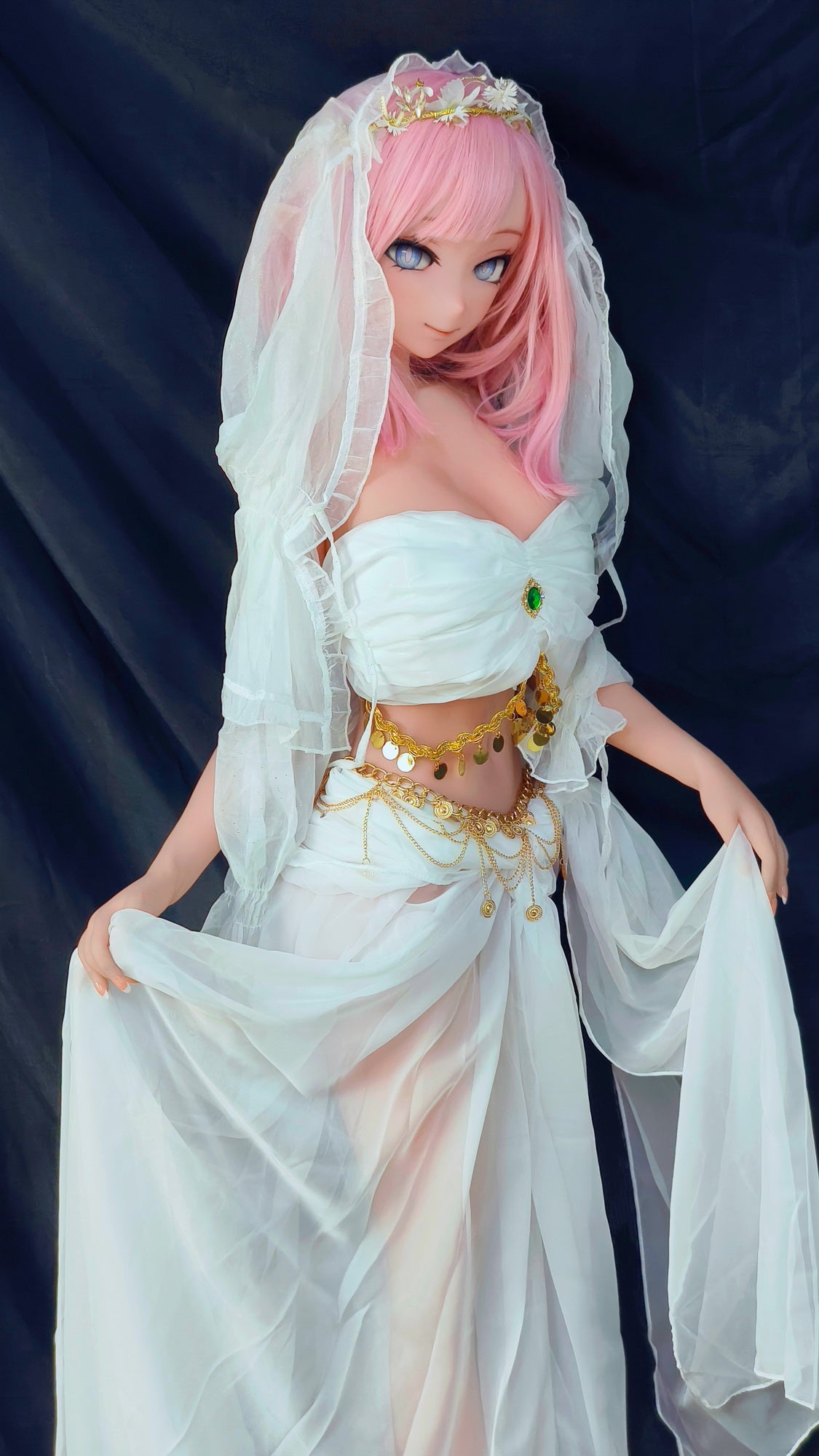 Aihara Marai bambola del sesso (Elsa Babe 148 cm RAD009 Silicone)