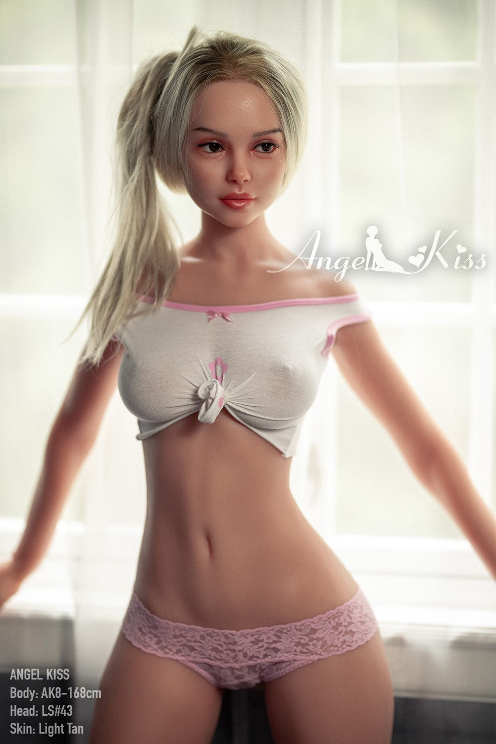 Elsa bambola del sesso (AK-Doll 168cm D-Cup LS#43 Silicone)