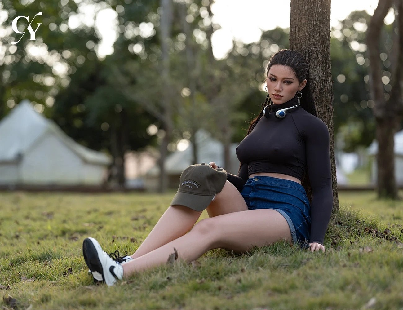 Amber poupée sexuelle (TOP CYDOLL 170cm d-kupa tpe + silicone)