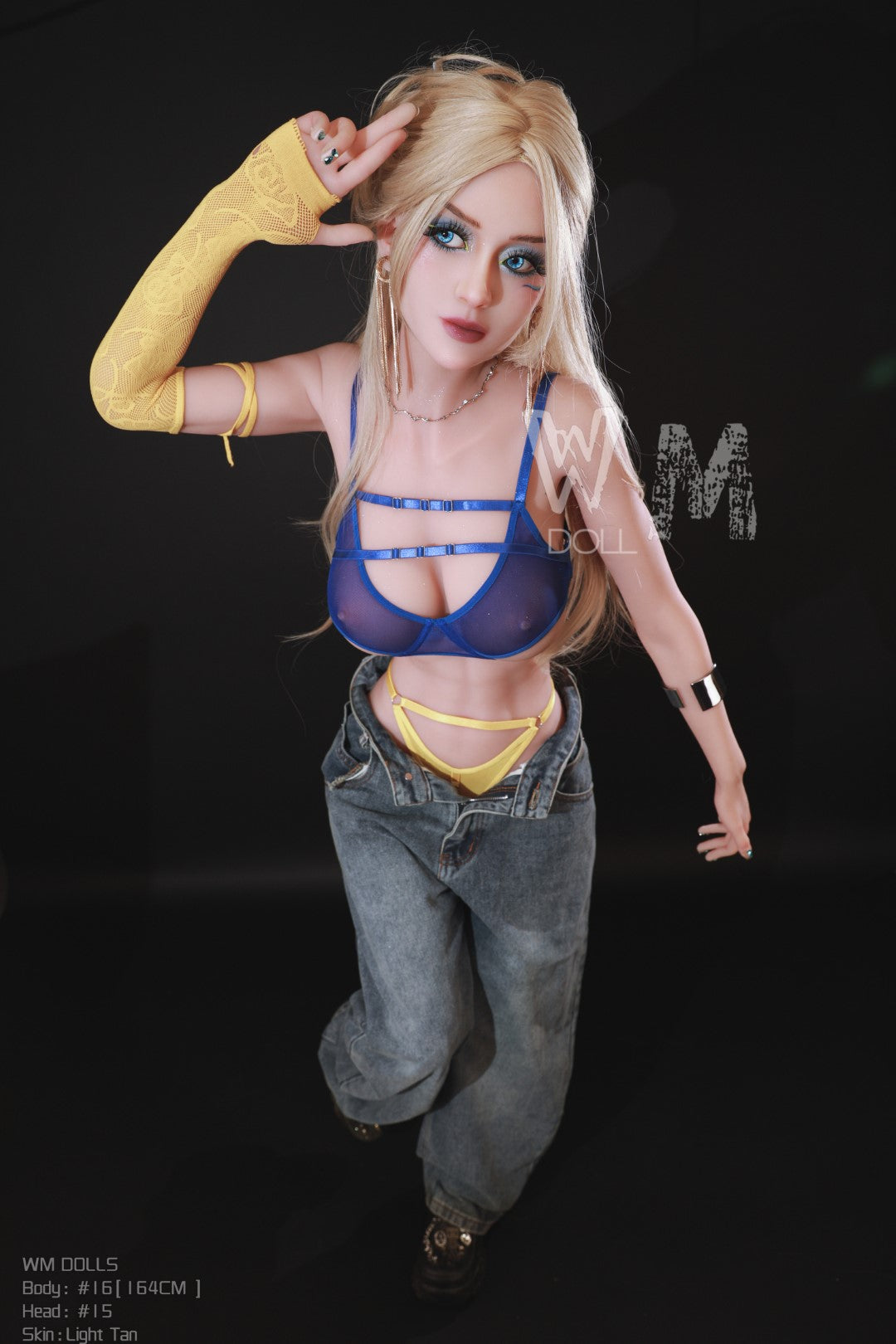 Britney bambola del sesso (WM-Doll Coppa E da 164 cm n. 15 TPE)