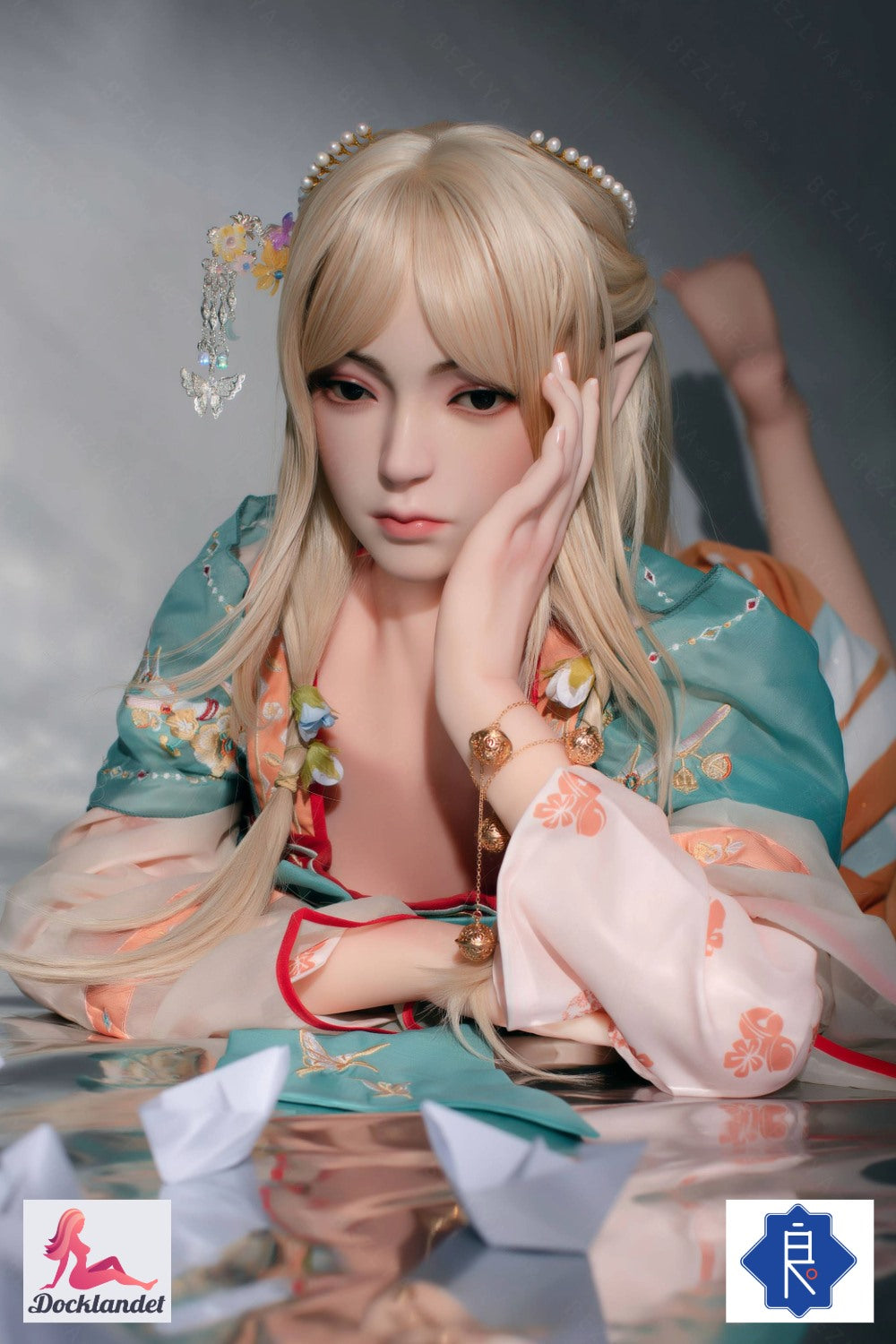 Pansy bambola del sesso (Bezlya Doll Coppa C da 160 cm 2.0 TPE+silicone)