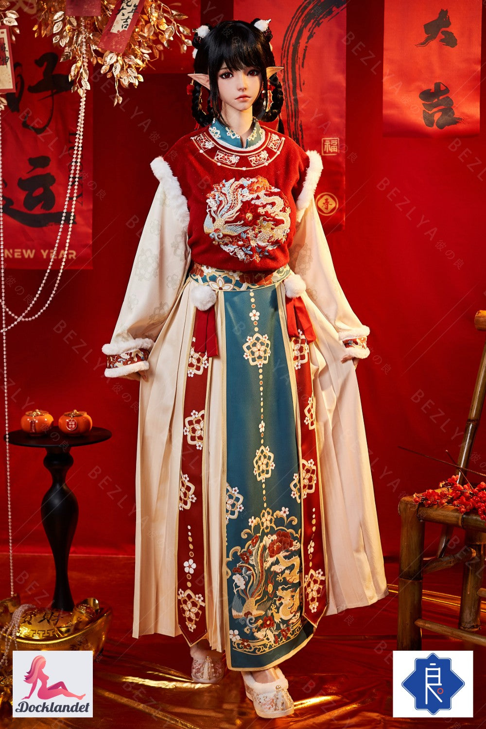 Calla poupée sexuelle (Bezlya Doll 163 cm E-cup 2.2CF Silicone)