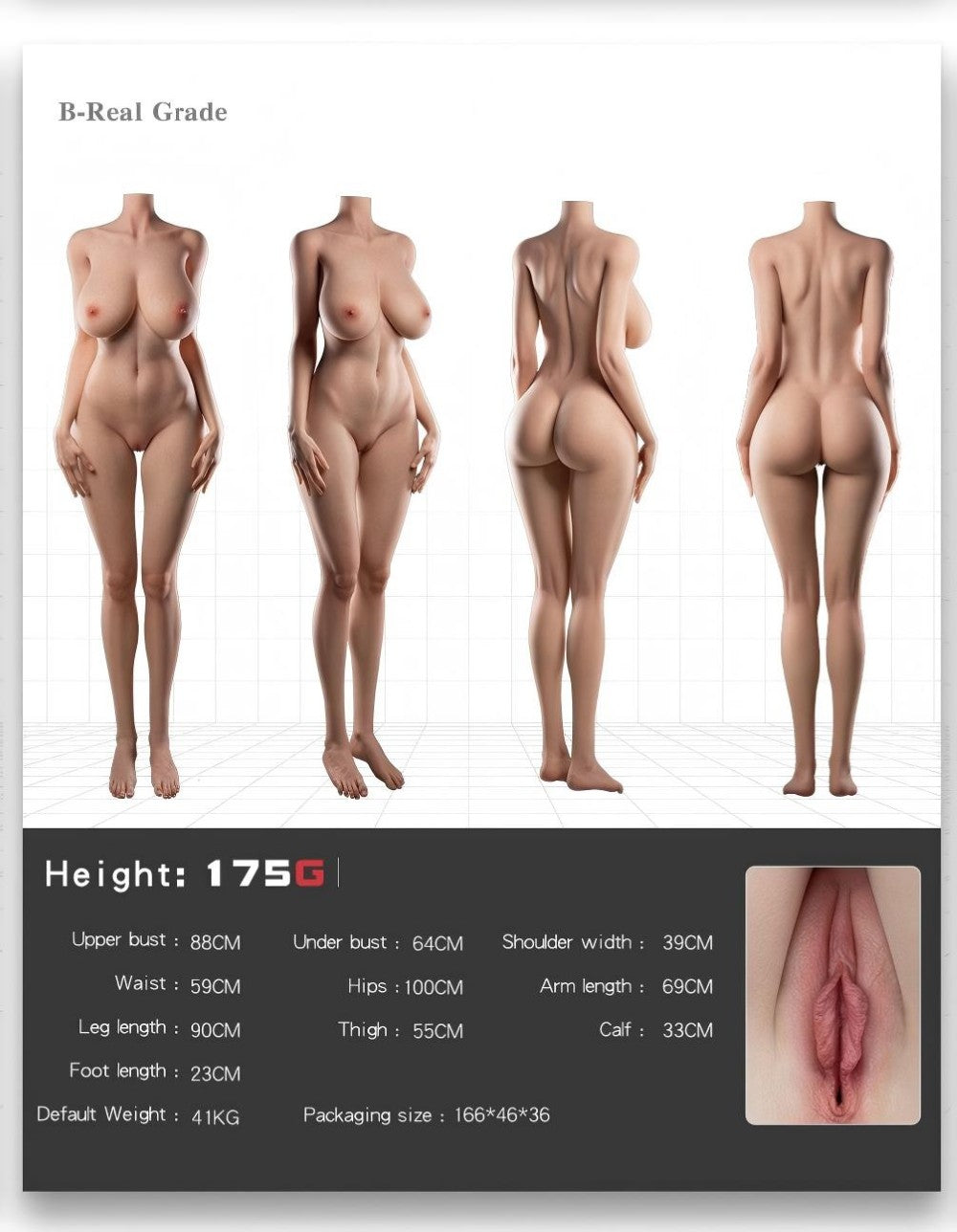 Lynn Sexdocka (Doll Senior 175cm G-Kupa #32 RST Silikon)