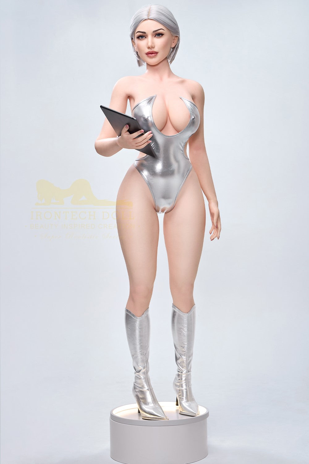 Cassiopée poupée sexuelle (Irontech Doll 159 cm (Coupe G S13 Silicone)
