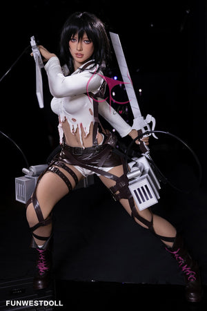 Mikasa Chloe sexpuppe (FunWest Doll 159 cm a-cup #035 tpe)