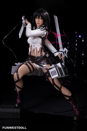 Mikasa Chloe sexpuppe (FunWest Doll 159 cm a-cup #035 tpe)