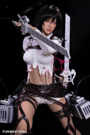 Mikasa Chloe sexpuppe (FunWest Doll 159 cm a-cup #035 tpe)