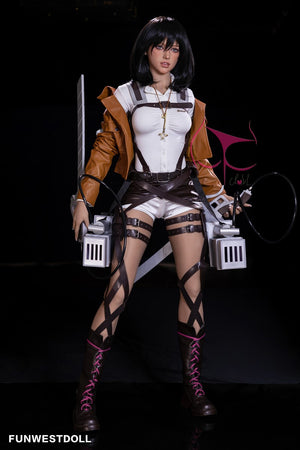 Mikasa Chloe sexpuppe (FunWest Doll 159 cm a-cup #035 tpe)