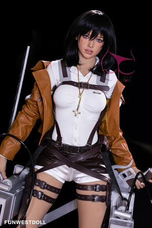 Mikasa Chloe sexpuppe (FunWest Doll 159 cm a-cup #035 tpe)