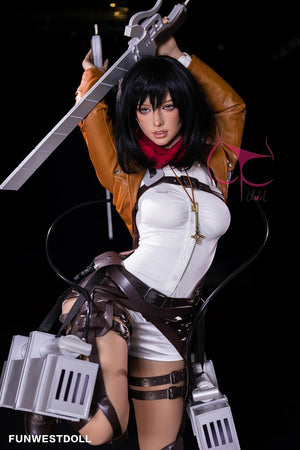 Mikasa Chloe sexpuppe (FunWest Doll 159 cm a-cup #035 tpe)