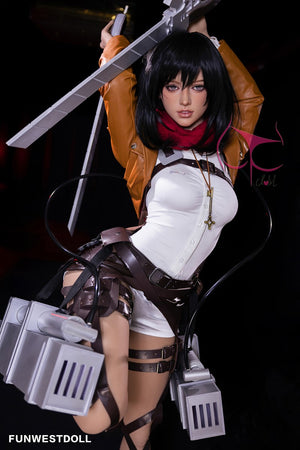 Mikasa Chloe sexpuppe (FunWest Doll 159 cm a-cup #035 tpe)