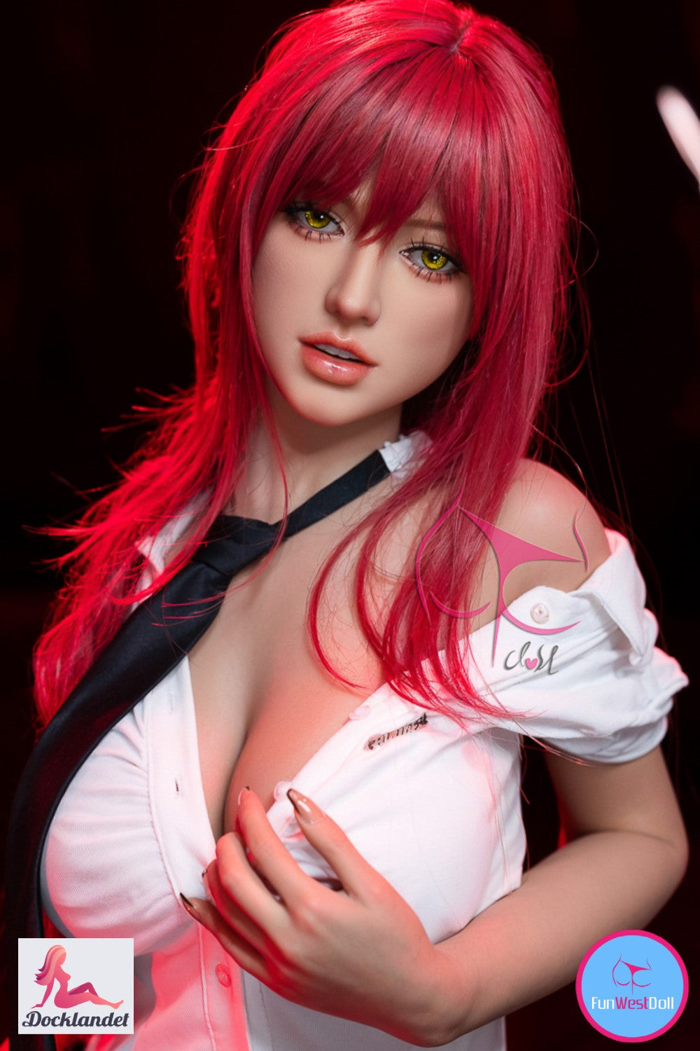 Chloe bambola del sesso (FunWest Doll Coppa F da 162 cm n. 035 TPE)