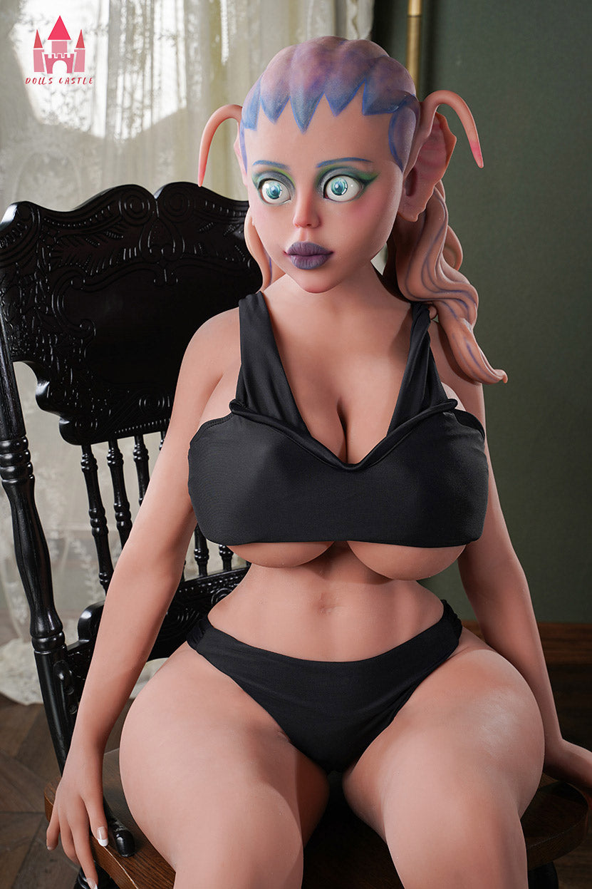 Célestia poupée sexuelle (Dolls Castle 141 cm (H-Cup #10 TPE)