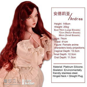 Andrea Cooper sexpuppe (Elsa Babe 148 cm dhr010 Silikon)