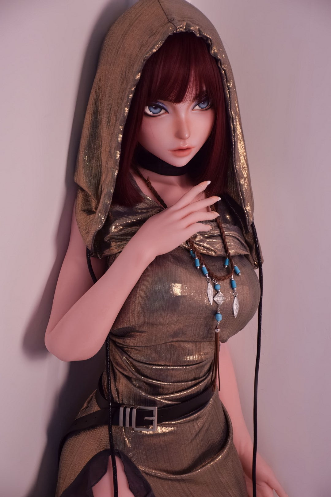 Camille Baker bambola del sesso (Elsa Babe 148 cm DHR011 Silicone)