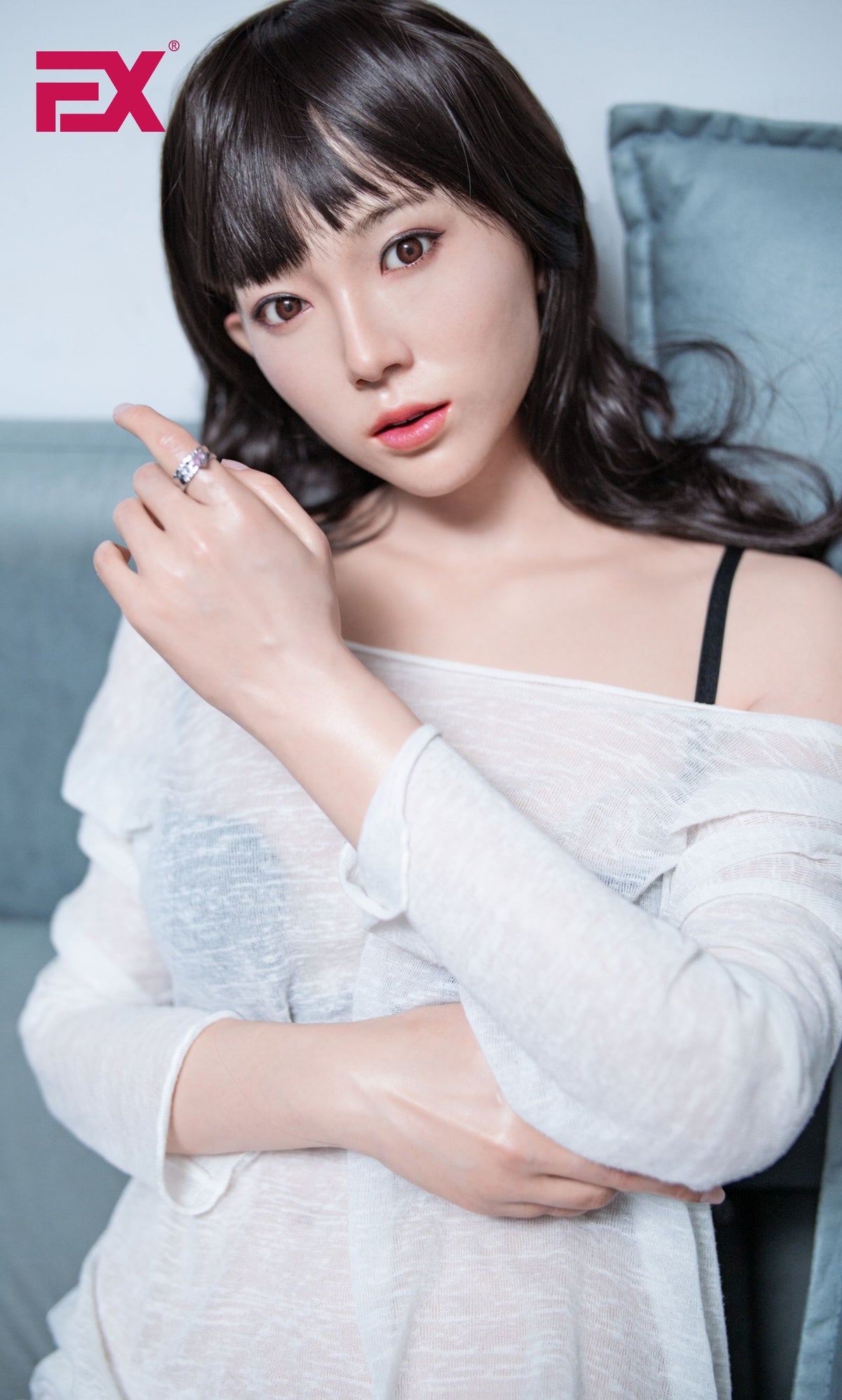 Monique V1 bambola del sesso (EXDoll 164 cm Coppa B #Exclone Silicone)