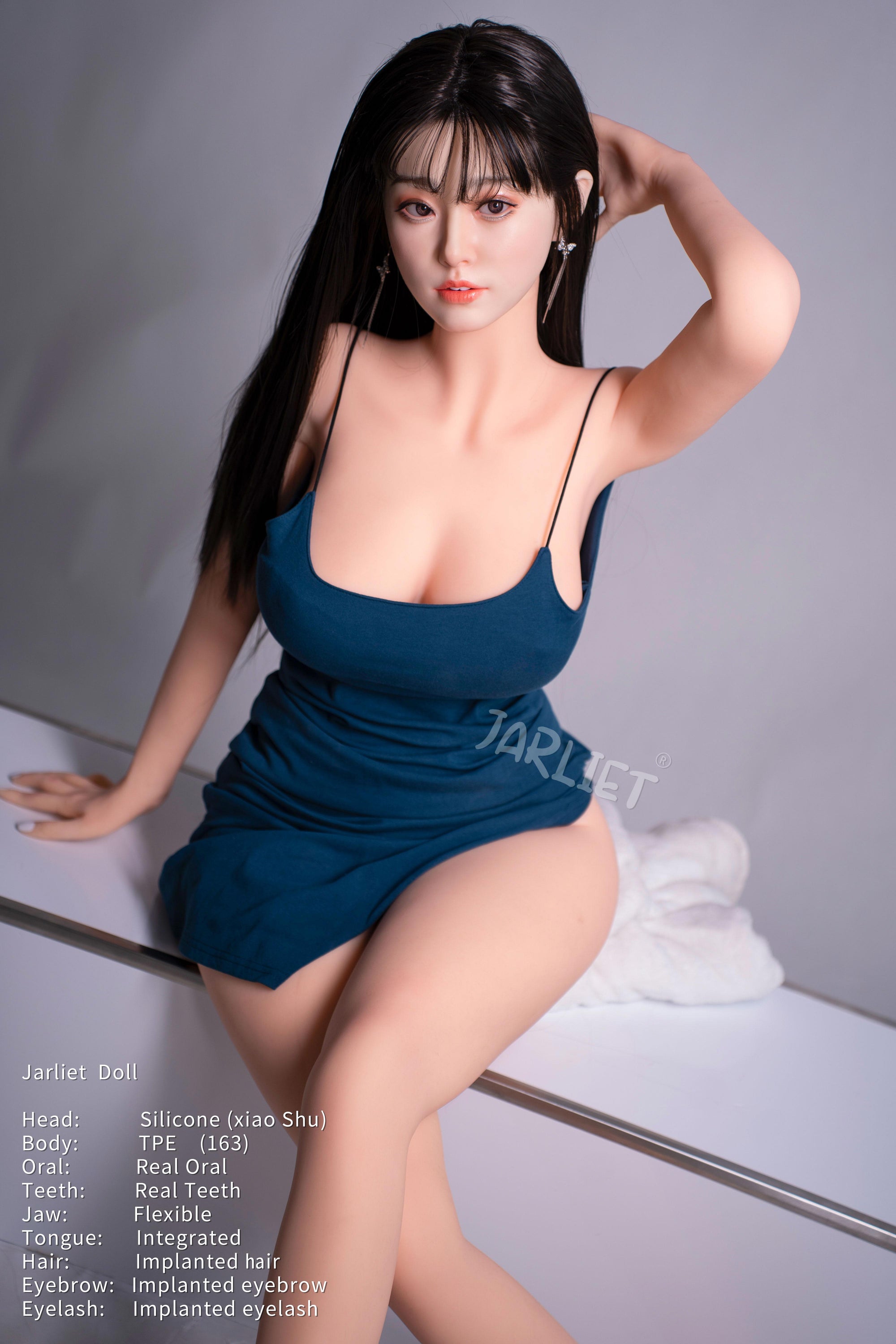 Xiaoshu poupée sexuelle (Jarliet 163cm d-kupa tpe + silicone)