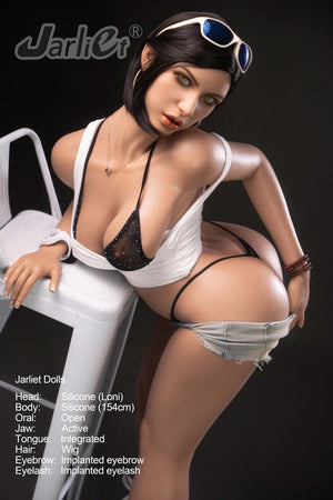 Loni poupée sexuelle (Jarliet 154 cm Silicone C-Cup)