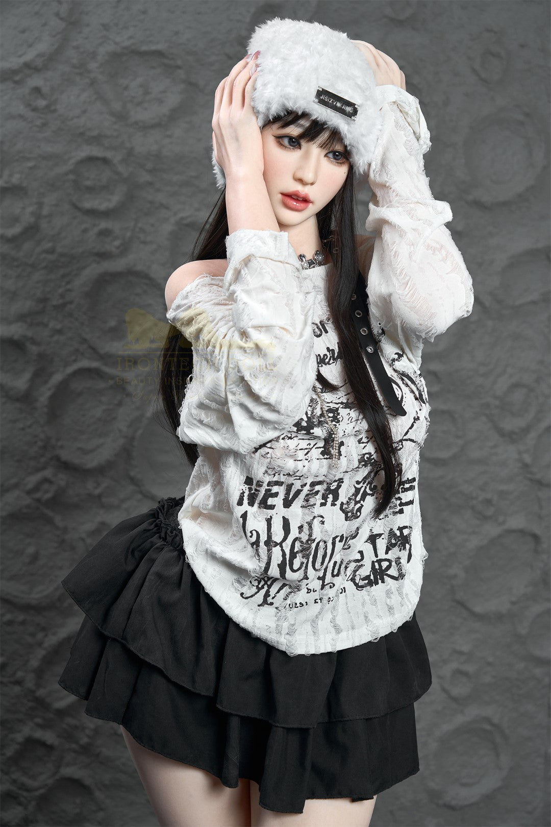 Yuna bambola del sesso (Irontech Doll Coppa F da 165 cm T1-1 in silicone)