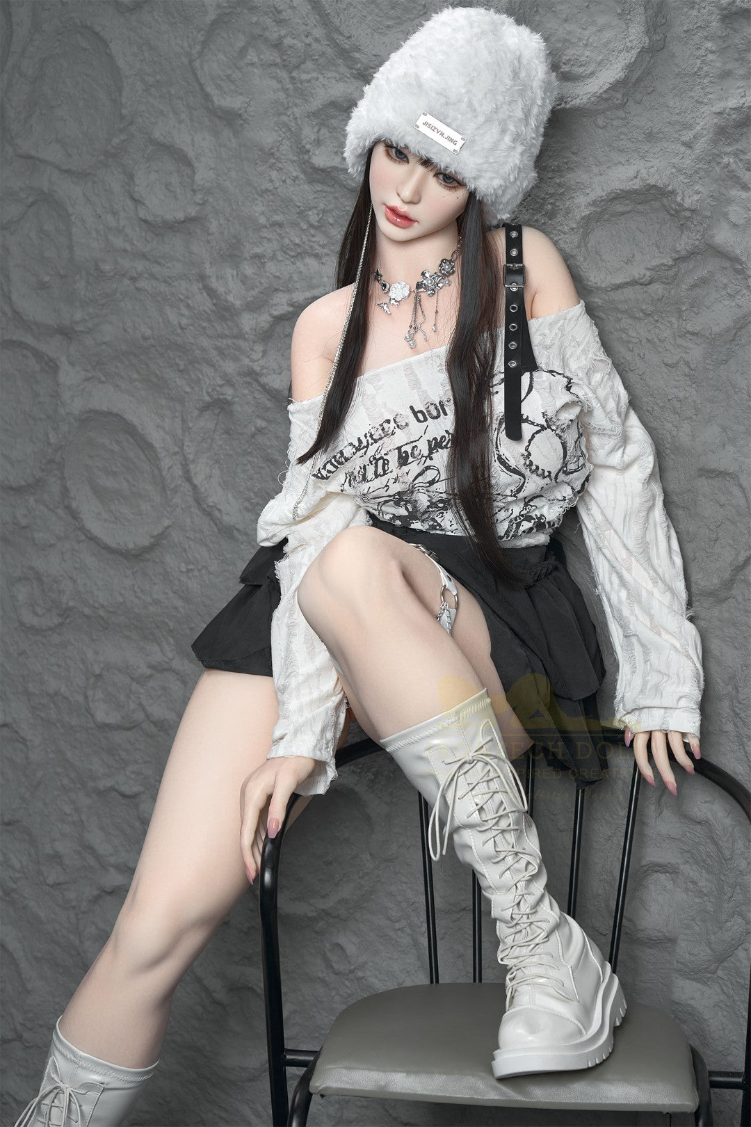 Yuna bambola del sesso (Irontech Doll Coppa F da 165 cm T1-1 in silicone)
